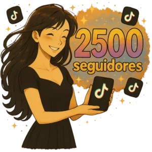 Comprar 2500 seguidores para Tiktok