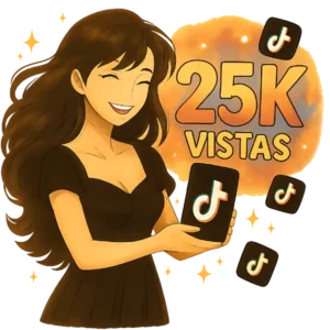 Comprar 25k vistas para Tiktok